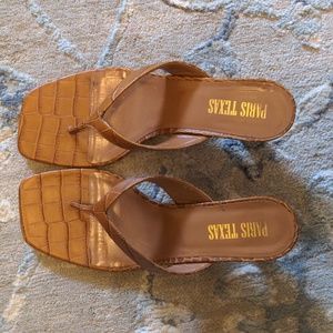 Brown Paris Texas Sandals